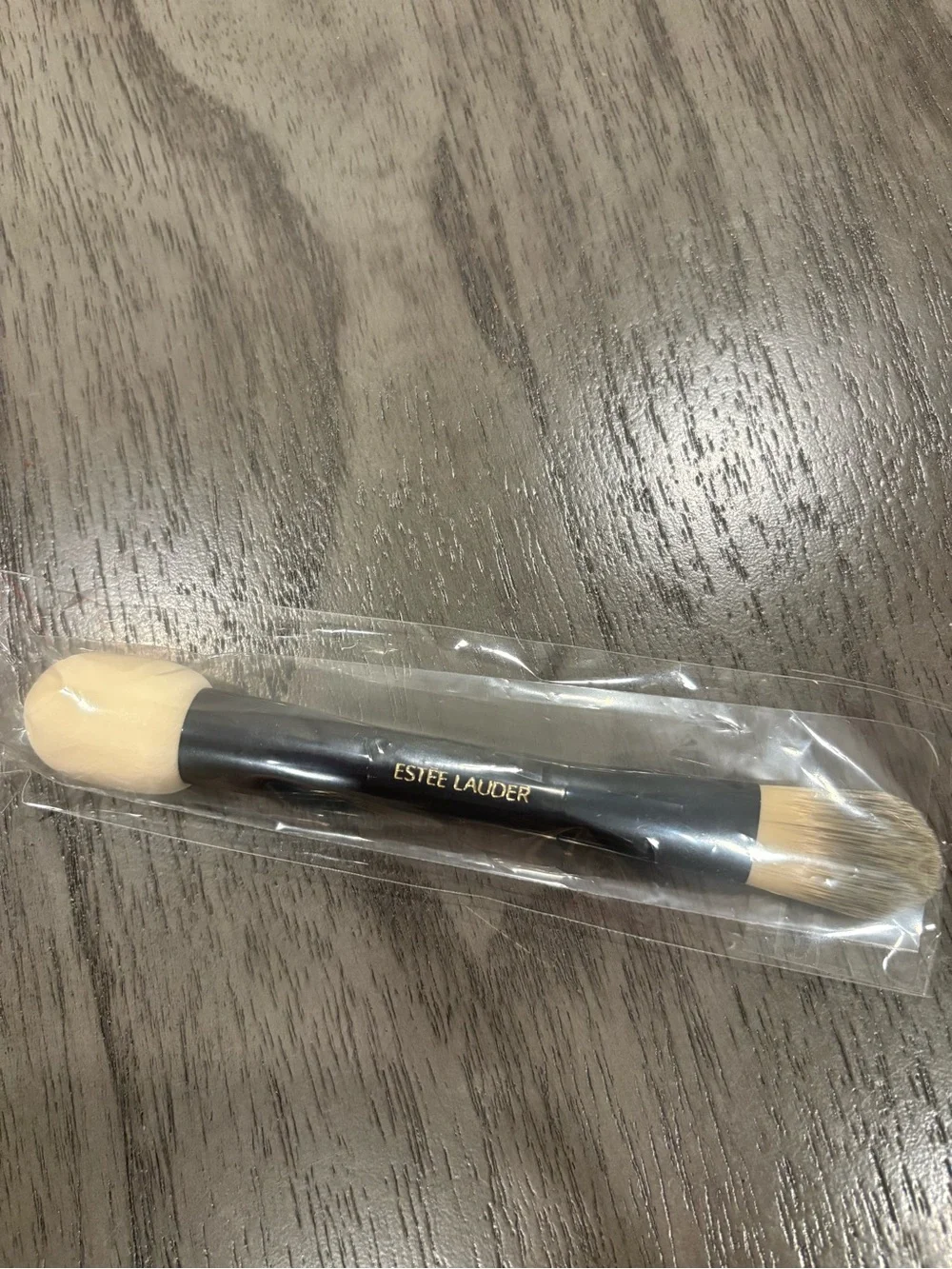 * New Estée Lauder Double Ended Dual Foundation Brush + Sponge Sealed